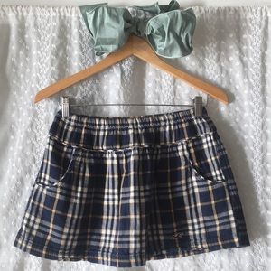 Hollister plaid miniskirt
